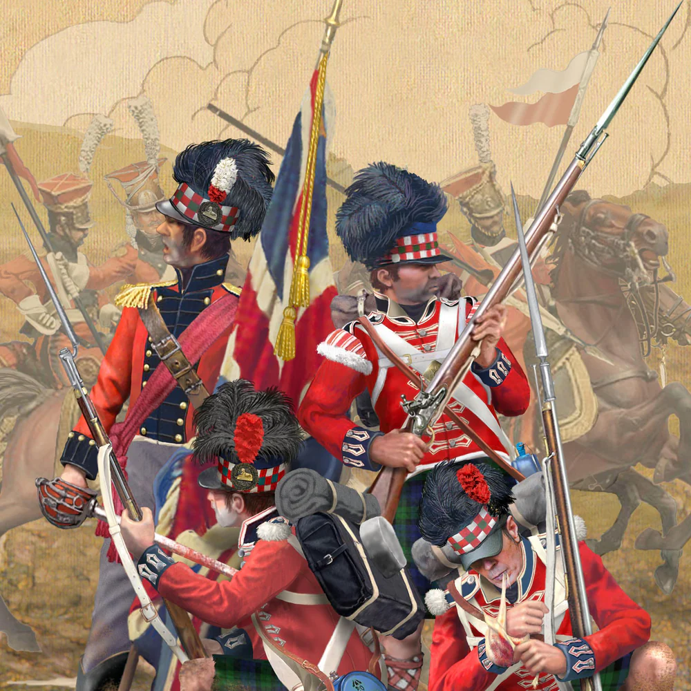 42nd highlanders at the ready