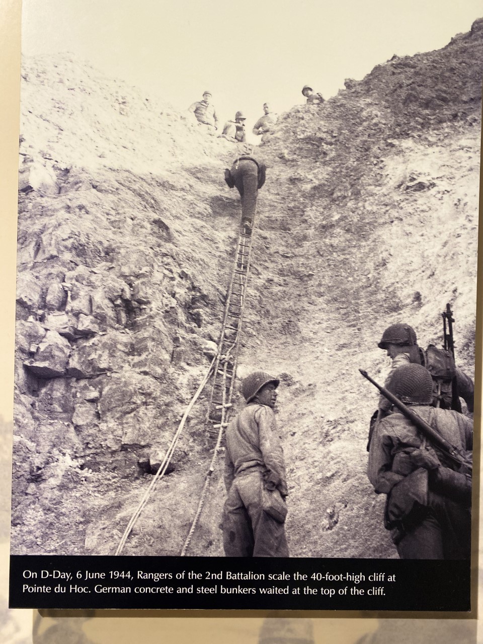 2nd Rangers at Pointe du Hoc image 1