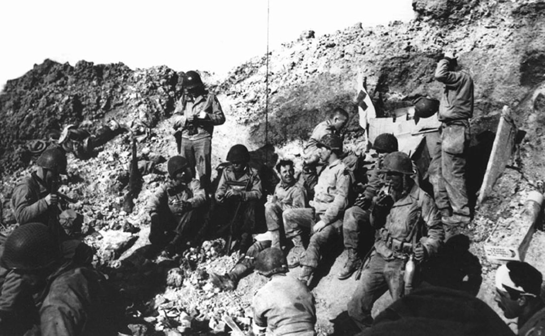 2nd Rangers at Pointe du Hoc image 3