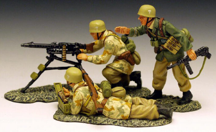 King & Country AK013 MG42 Ramcke Brigade Review