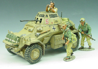 King & Country AK024 SdKfz 222 Armoured Car Review