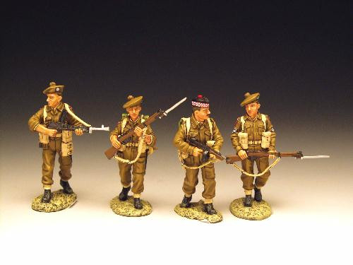 King & Country EA001 Scottish Patrol Review