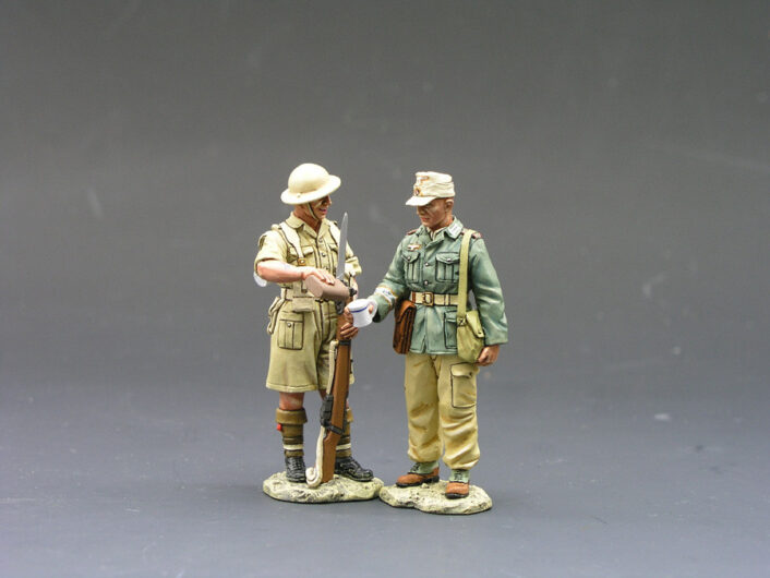 King & Country EA012 The Best of Enemies Miniature Review