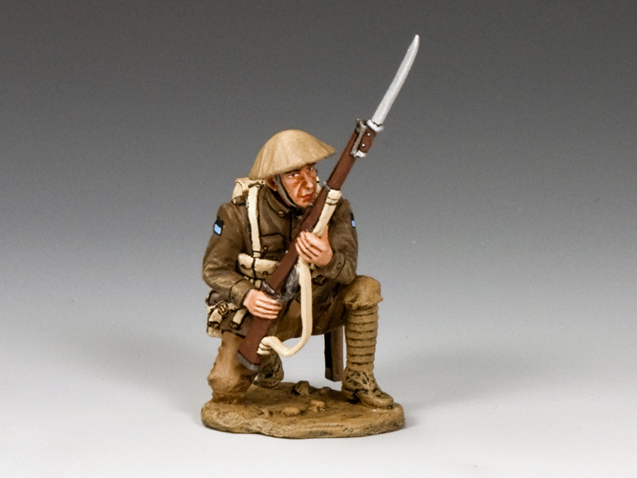 King & Country FW192‑Q: Australian Queensland 9th Infantry Kneeling