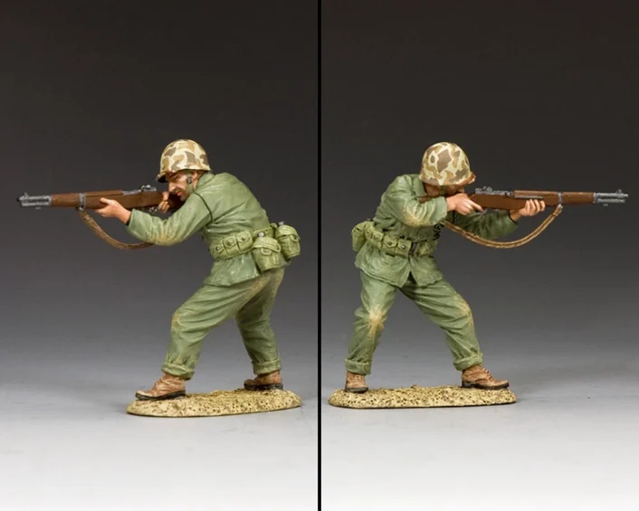 King & Country USMC014 Marine Firing Review