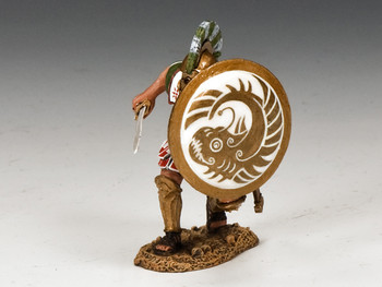 AG015 Crouching Hoplite by King & Country