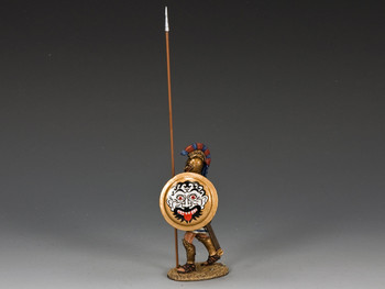 AG032 Hoplite with Long Spear (Vertical) by King & Country