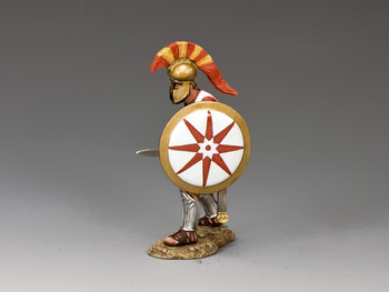AG035 Hoplite Advancing w/ Sword & Shield by King & Country