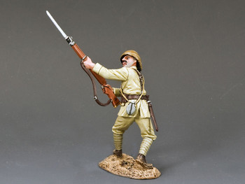 AL034 Turkish Soldier Thrusting Bayonet by King & Country