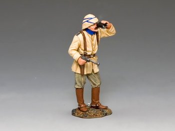 AL080 Turkish Officer w/ Pistol & Binos by King & Country