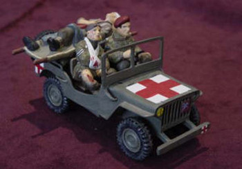 AN007 The Ambulance Jeep by King & Country