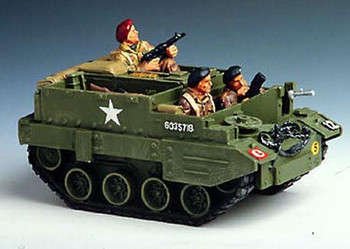 AN015 Bren Gun Carrier incl 3 figures by King & Country