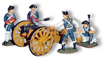 AR025 Continental Howitzer Set 5 pcs by King & Country