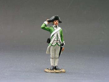 AR049 Marine Officer Saluting by King & Country