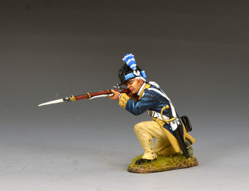 AR078 Washington's Guard Company Kneeling Firing by King & Country