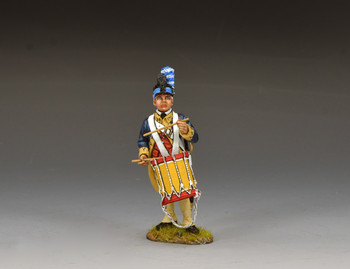 AR085 Washington's Guard Company Drummer Boy by King & Country