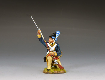 AR089 Washington's Guard Company Kneeling with Ramrod by King & Country