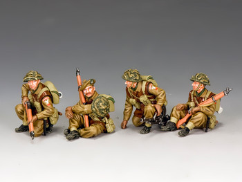 BBB002 British Tank Riders Set by King & Country