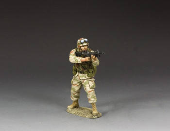 BHD002 Ranger Firing M16A2/M203 by King & Country