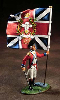 BR004 Fusilier Officer with Flag by King & Country