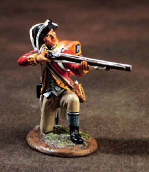 BR008 10th Lincolnshire Rgt Kneeling Firing by King & Country