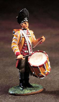 BR010 10th Lincolnshire Rgt Drummer Boy Yellow by King & Country