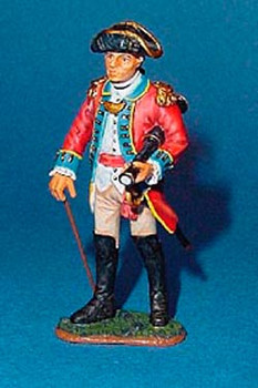 BR017 British Officer with Telescope by King & Country