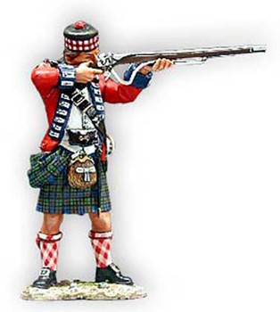 BR025 42nd Highlander Standing Firing by King & Country