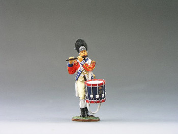 BR038 Marching Drummer with Fifer by King & Country