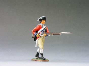 BR039 Advancing with Rifle & Bayonet by King & Country