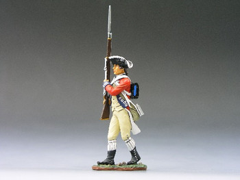 BR040 Marching with Rifle Ready by King & Country