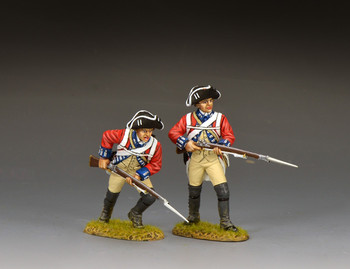 BR092 Redcoats Advancing Forward Set #1 by King & Country