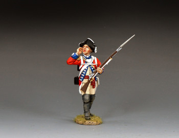 BR095 Shouting Redcoat Officer by King & Country