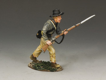 CW097 Running w/Rifle & Bayonet by King & Country