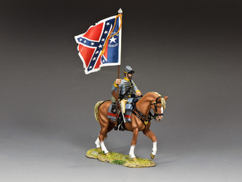 CW104 29th Texas Cavalry Flagbearer by King & Country
