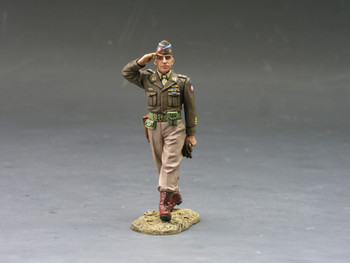 King & Country DD080 James Gavin of the 82nd Airborne. Set reference photograph from the Operation ToyBox media library; image © King & Country.