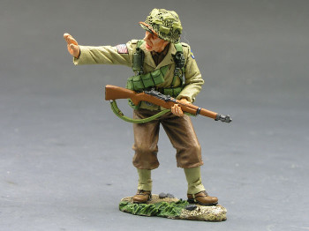 King & Country DD087 Warning. Set reference photograph from the Operation ToyBox media library; image © King & Country.