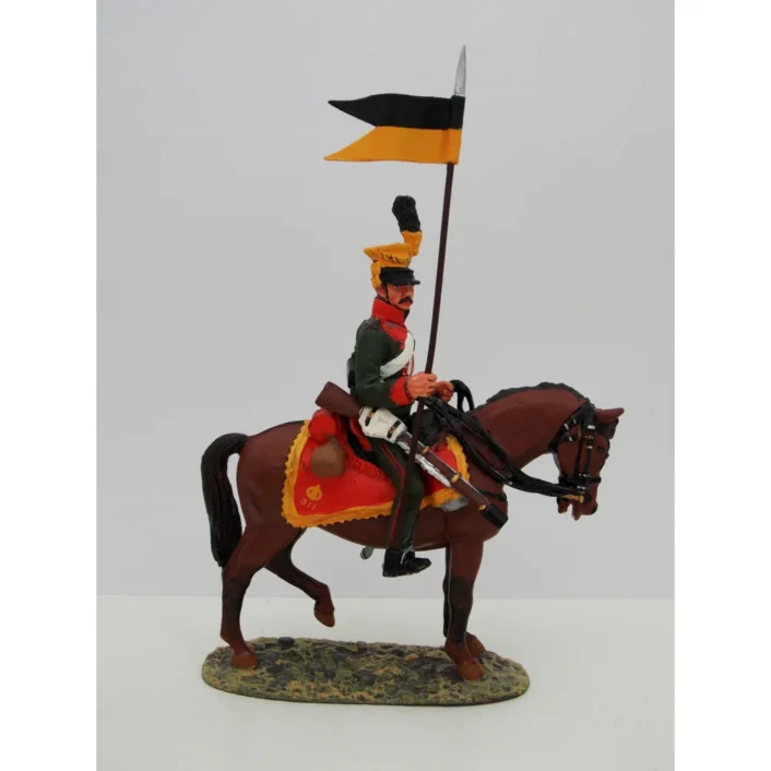 Del Prado Austrian Uhlan, 1809 painted metal figure