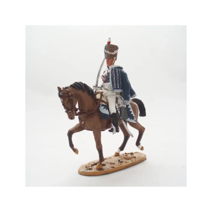 Del Prado British Hussar, 1813 painted metal figure