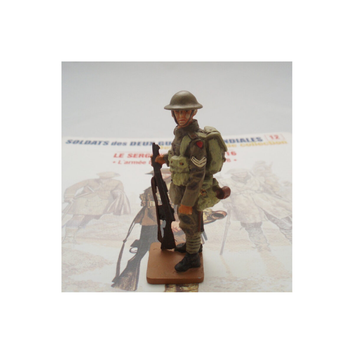 Del Prado British Infantry Sergeant 1916 reference figure photograph