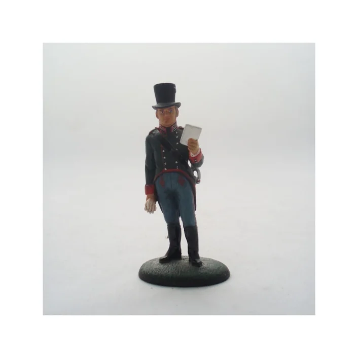 Del Prado Carinthian Landwehr Officer 1809 painted metal figure
