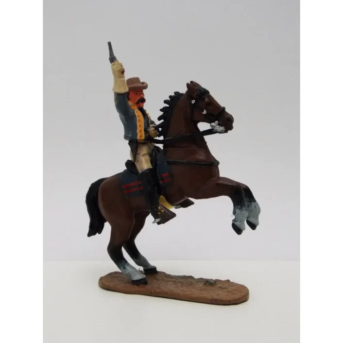 Del Prado Confederate Cavalry Captain, 1862 painted metal figure