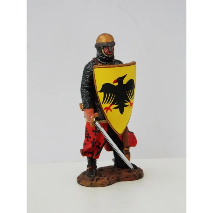 Del Prado Frederick Barbarossa, circa 1175 painted metal figure