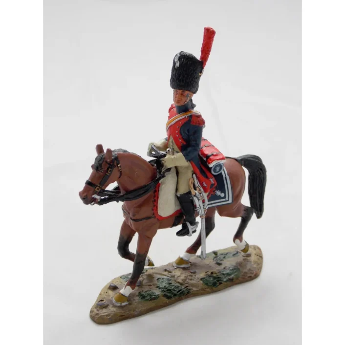Del Prado French Carabinier, 1800 painted metal figure