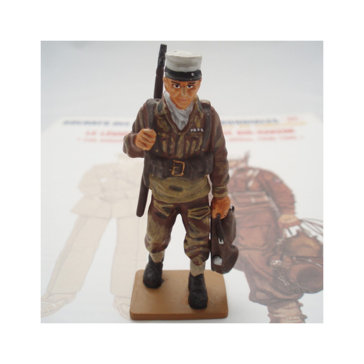 Del Prado French Foreign Legionnaire at Bir Hakeim 1942 reference figure photograph