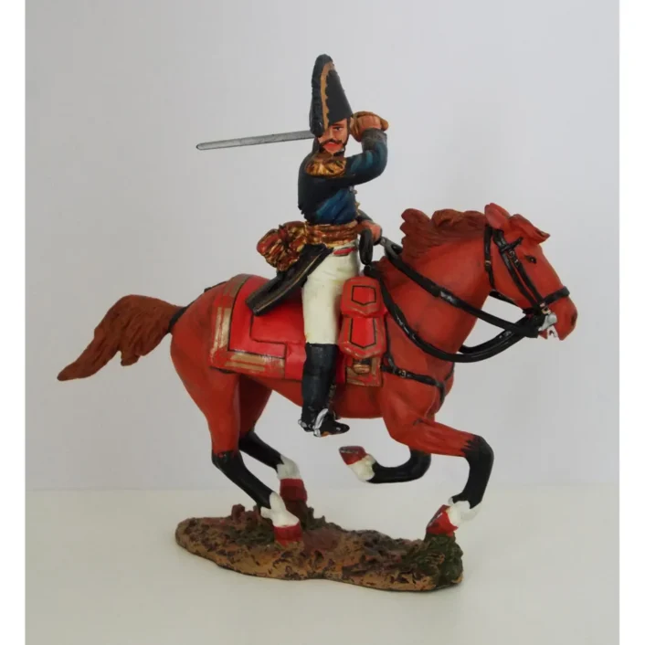 Del Prado General Louis-Pierre Montbrun painted metal figure