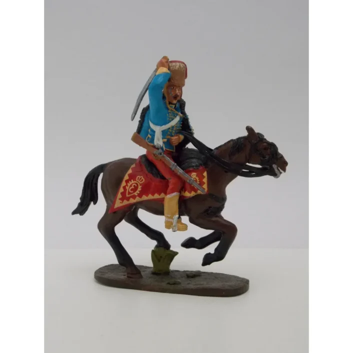Del Prado Hungarian Esterházy Hussar, 1756 painted metal figure