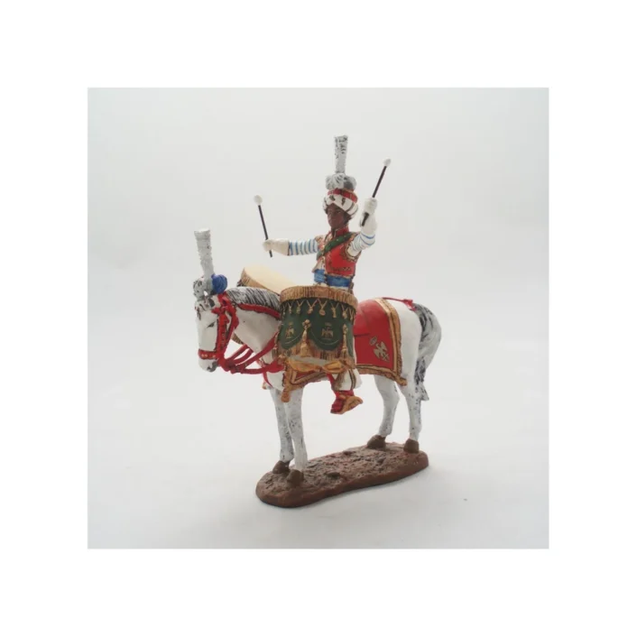 Del Prado Imperial Guard Mameluke Drummer, 1810–1812 painted metal figure