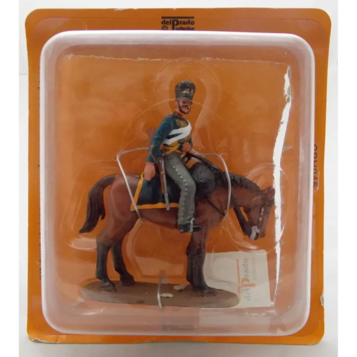Del Prado Ingermanland Hussar, Crimea 1854 painted metal figure