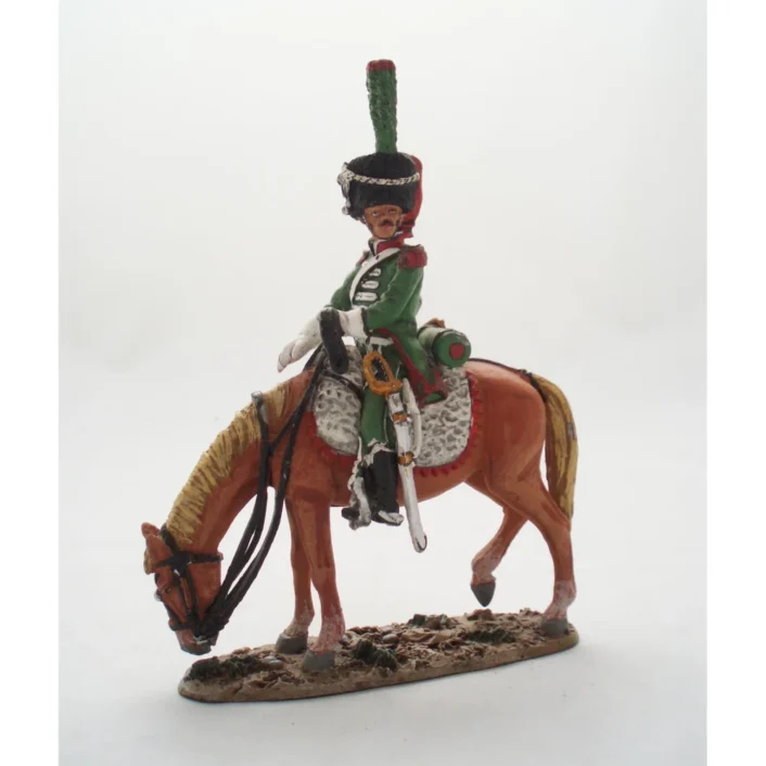 Del Prado Italian 2nd Chasseur, 1812 painted metal figure